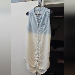 Women's Ombre Denim Dress